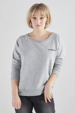 The Bias Cut Strike Out Ageism Charity Grey Sweatshirt (3 Slogan Options)* Knitwear & Sweatshirts