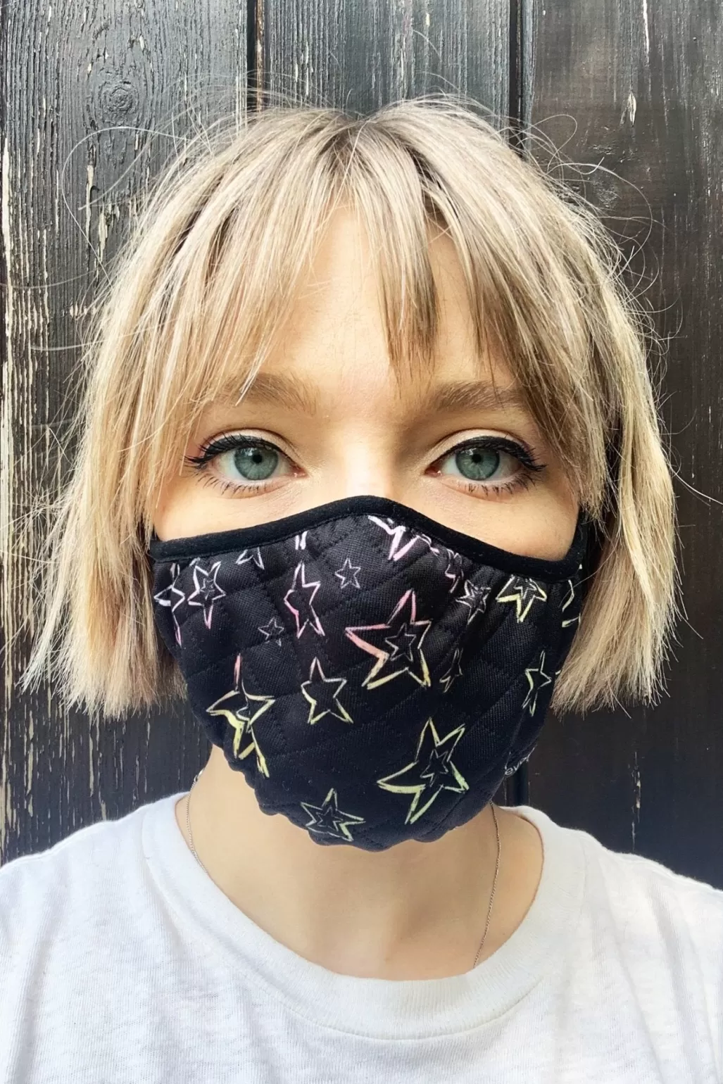 The Bias Cut #AgeismIsNeverInStyle Face Covering (in 6 Designs) - £5 Per Covering Goes To Hospice UK