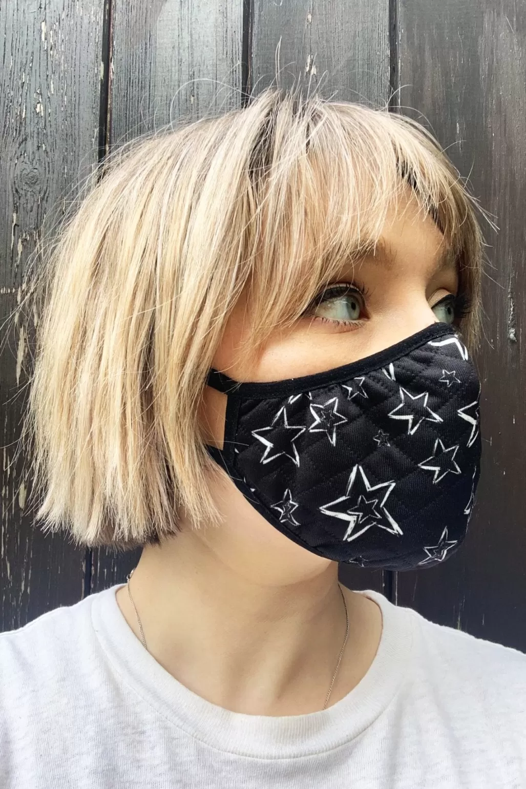 The Bias Cut #AgeismIsNeverInStyle Face Covering (in 6 Designs) - £5 Per Covering Goes To Hospice UK