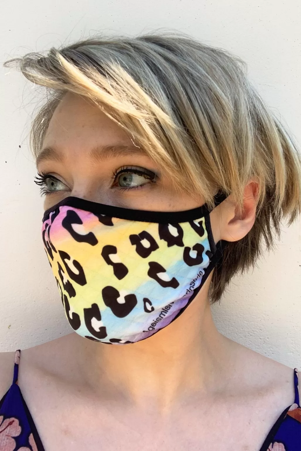 The Bias Cut #AgeismIsNeverInStyle Face Covering (in 6 Designs) - £5 Per Covering Goes To Hospice UK
