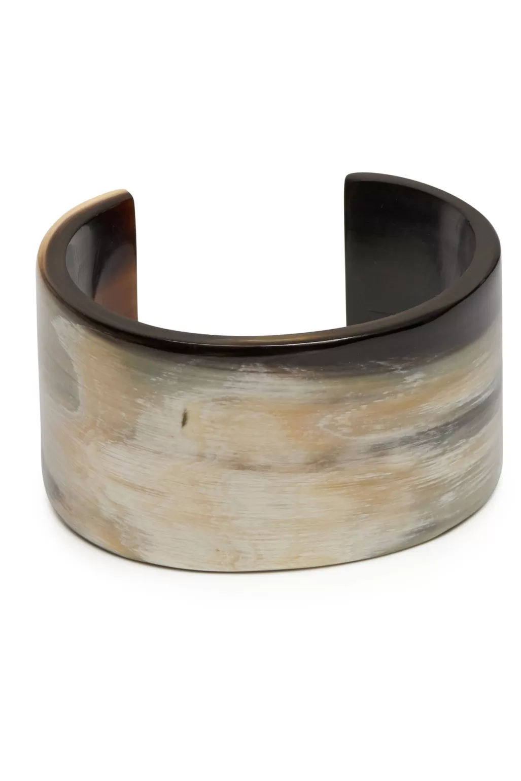 Branch Jewellery Buffalo Horn White Natural Cuff