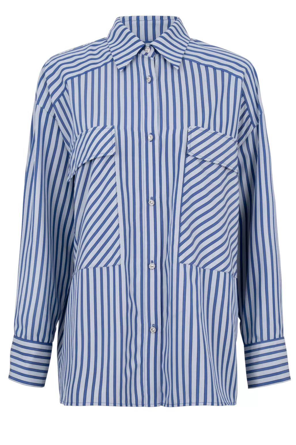 Cras Day Blue Stripe Shirt