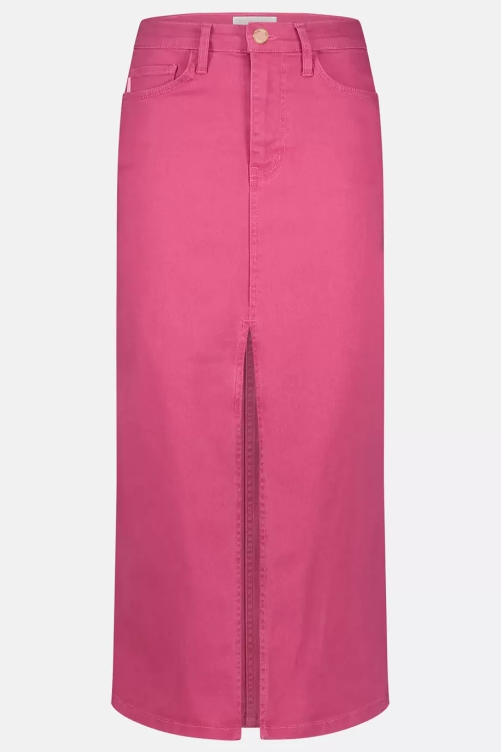 Fabienne Chapot Carlyne Denim Pink Midi Skirt