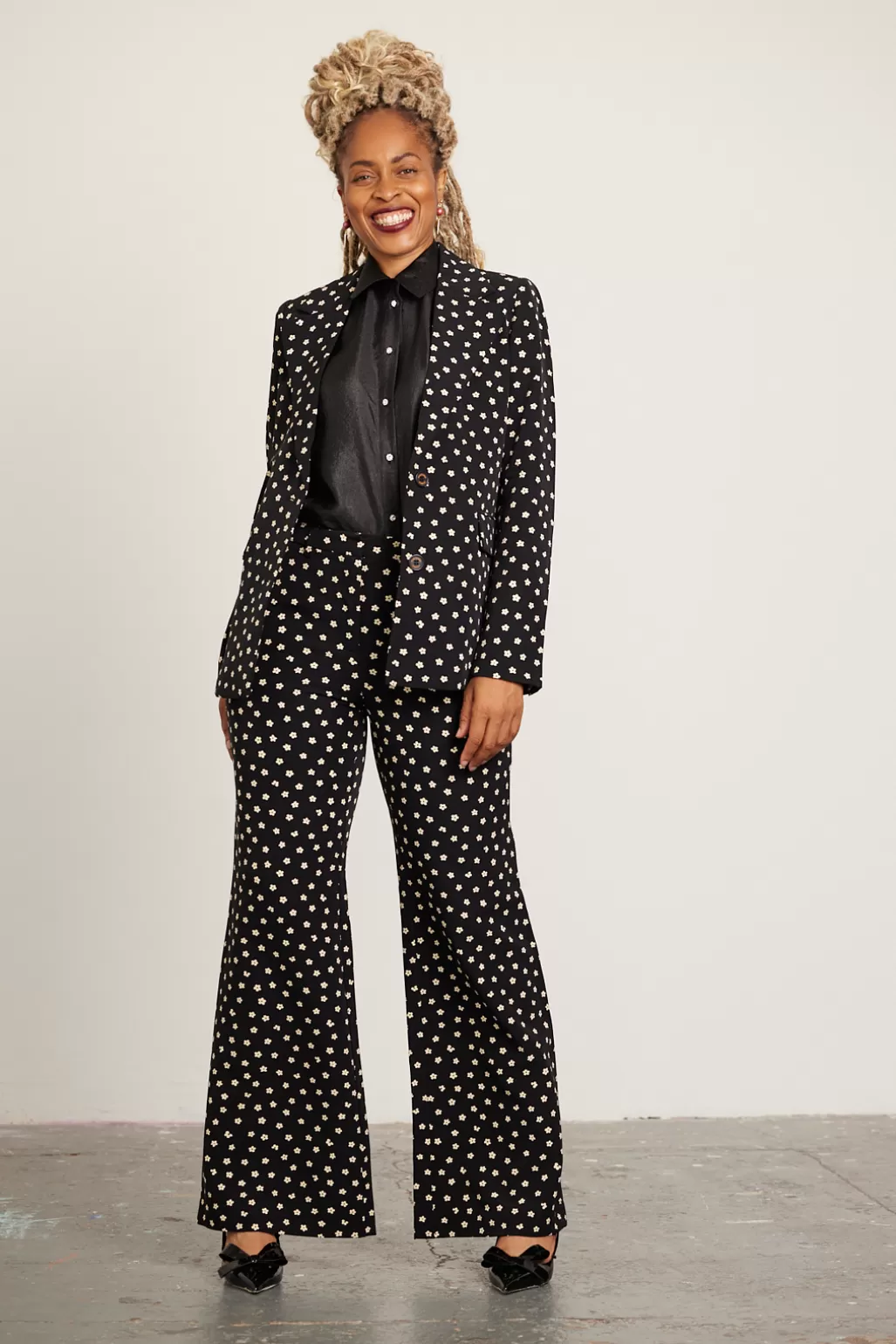 Fabienne Chapot Puck Floral Print Trousers