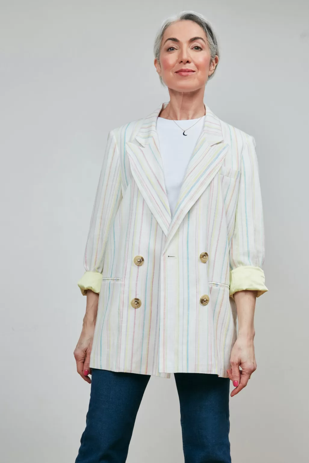 Fabienne Chapot Roger Striped Blazer