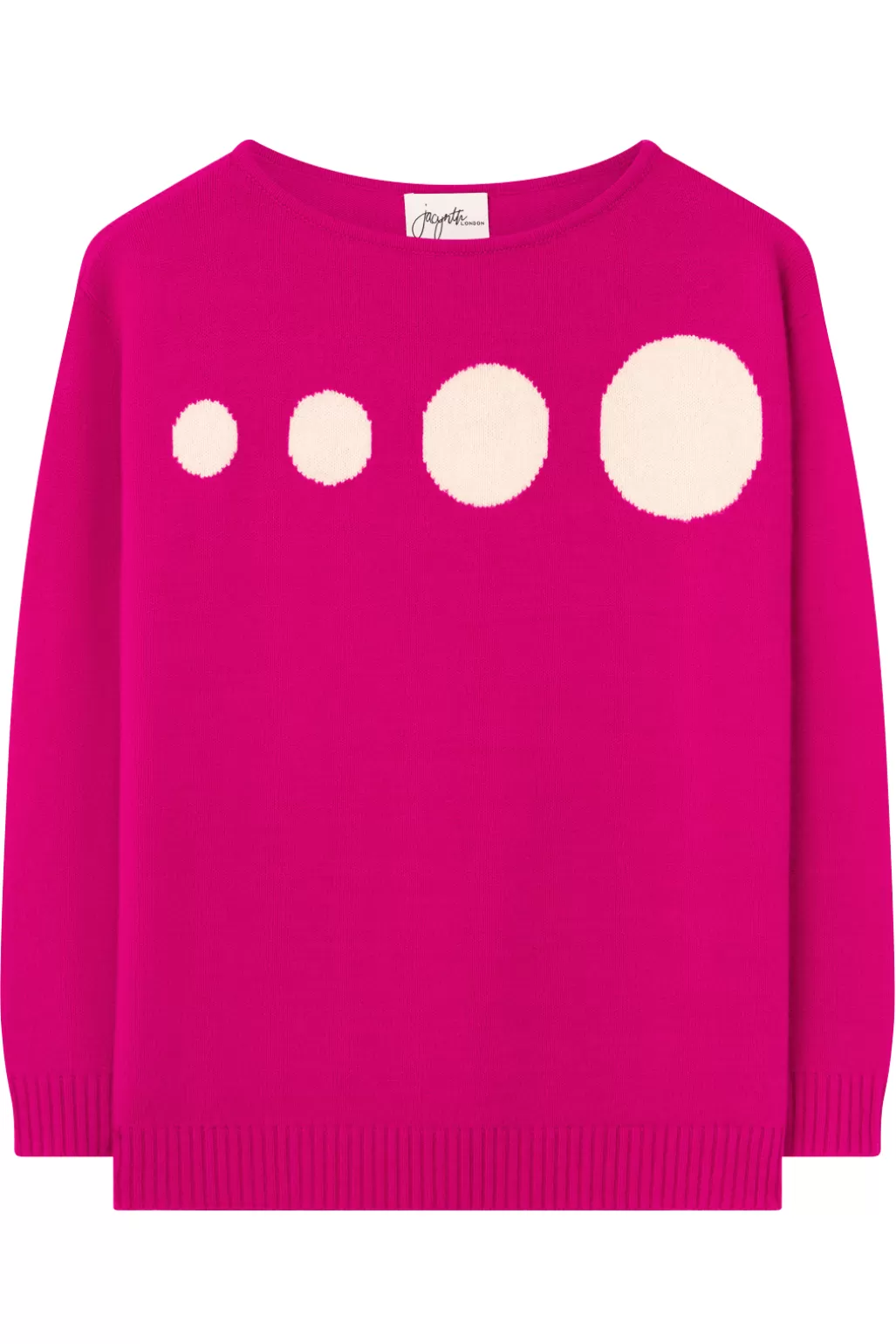 Jacynth London Neo Pink Jumper - 15% Proceeds Donated To Breast Cancer UK