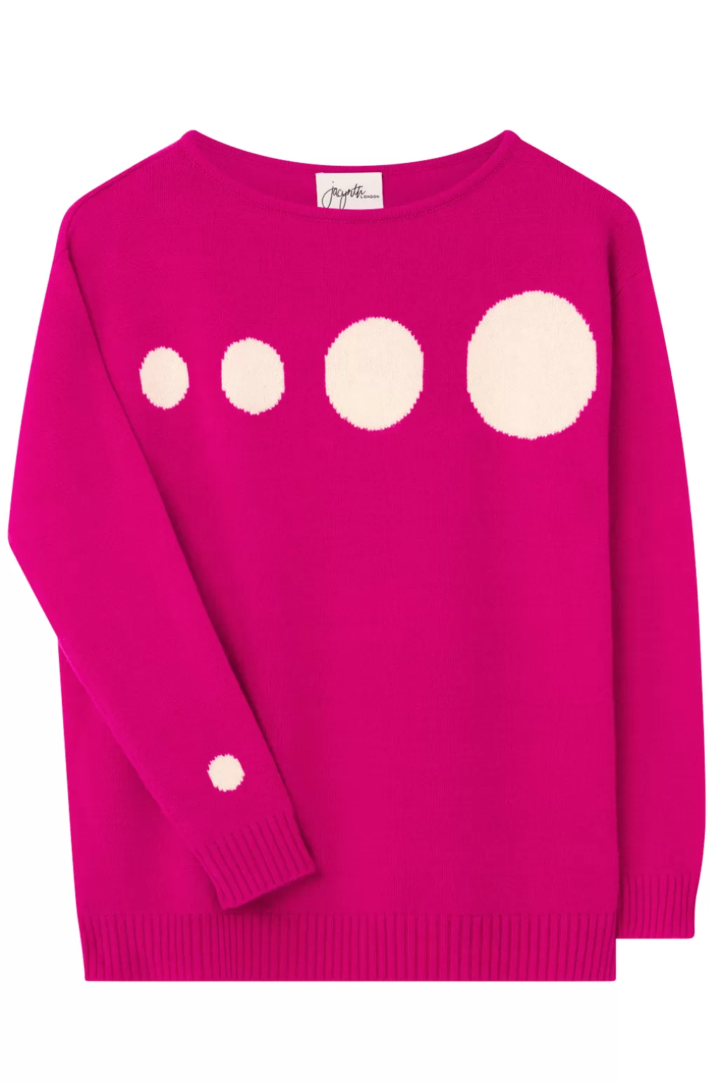 Jacynth London Neo Pink Jumper - 15% Proceeds Donated To Breast Cancer UK