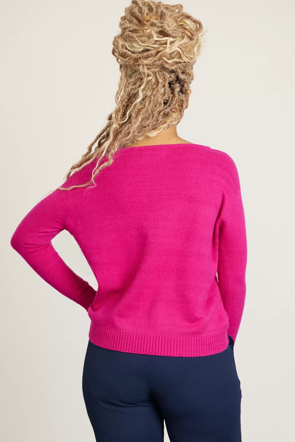 Jacynth London Neo Pink Jumper - 15% Proceeds Donated To Breast Cancer UK