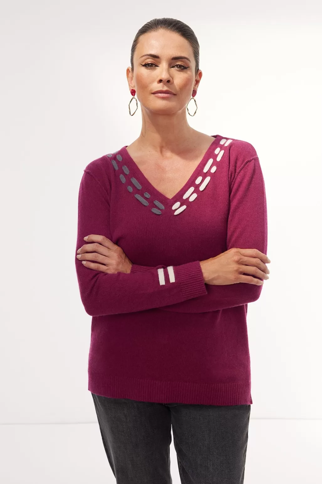 Jacynth London Regina Berry Jumper