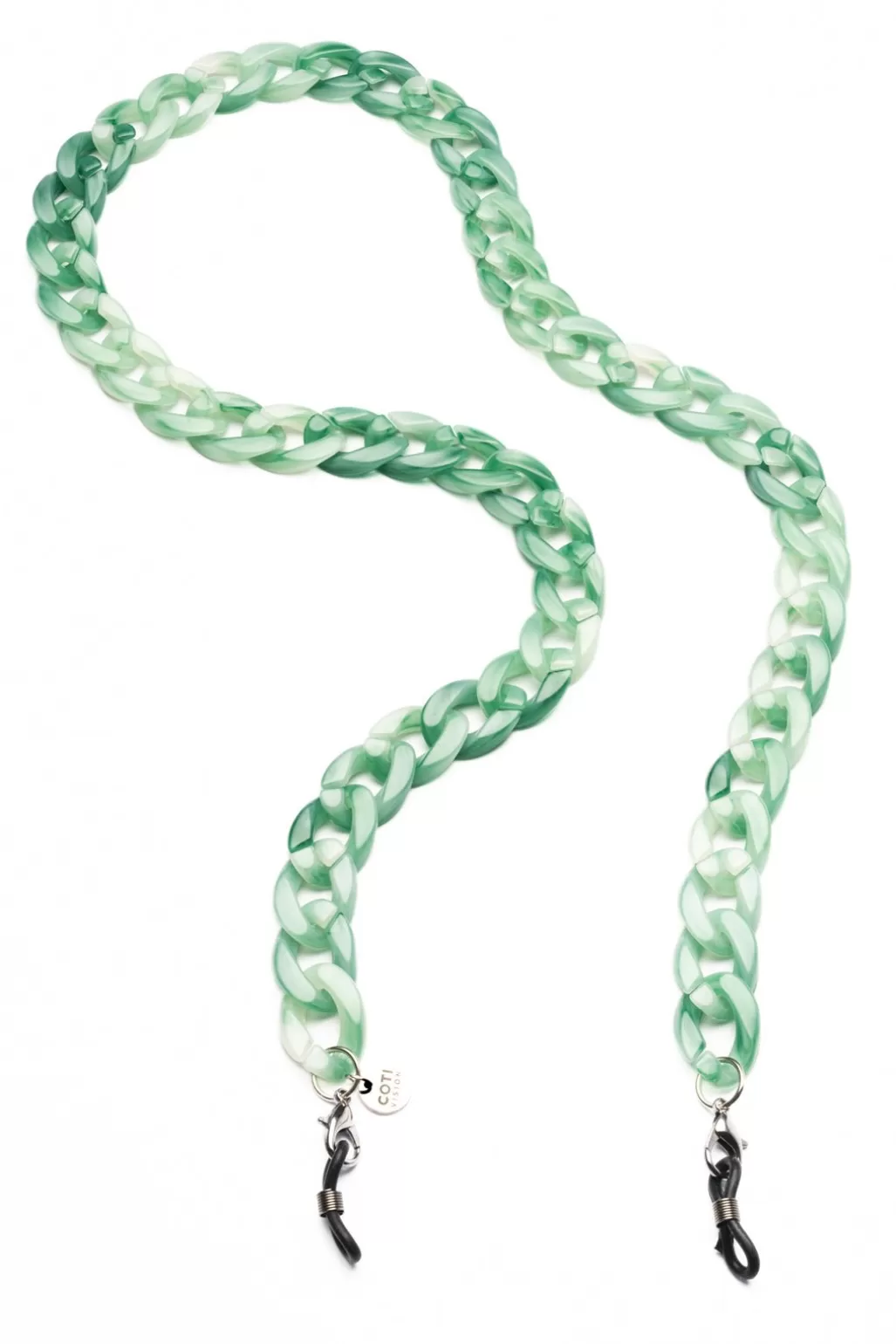 Coti Vision Joen Jade Green Glasses Chain