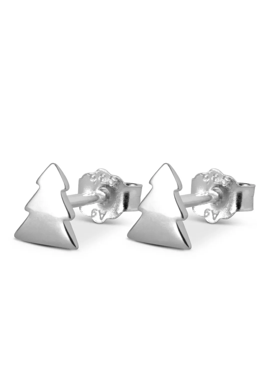 Lulu Copenhagen Silver Tree Earrings