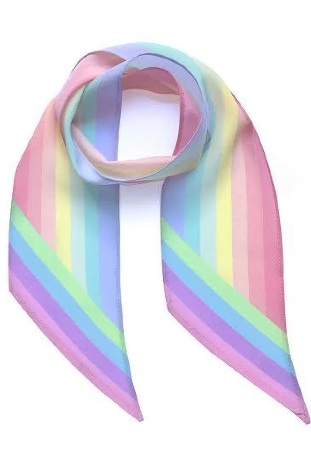 Ingmarson Rainbow Pastel Henley Scarf