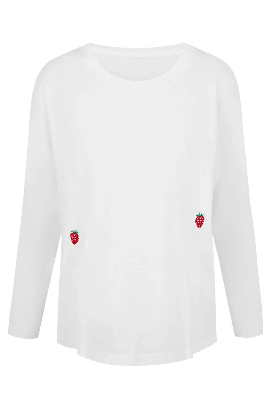 Ingmarson Strawberry Slub White T-Shirt