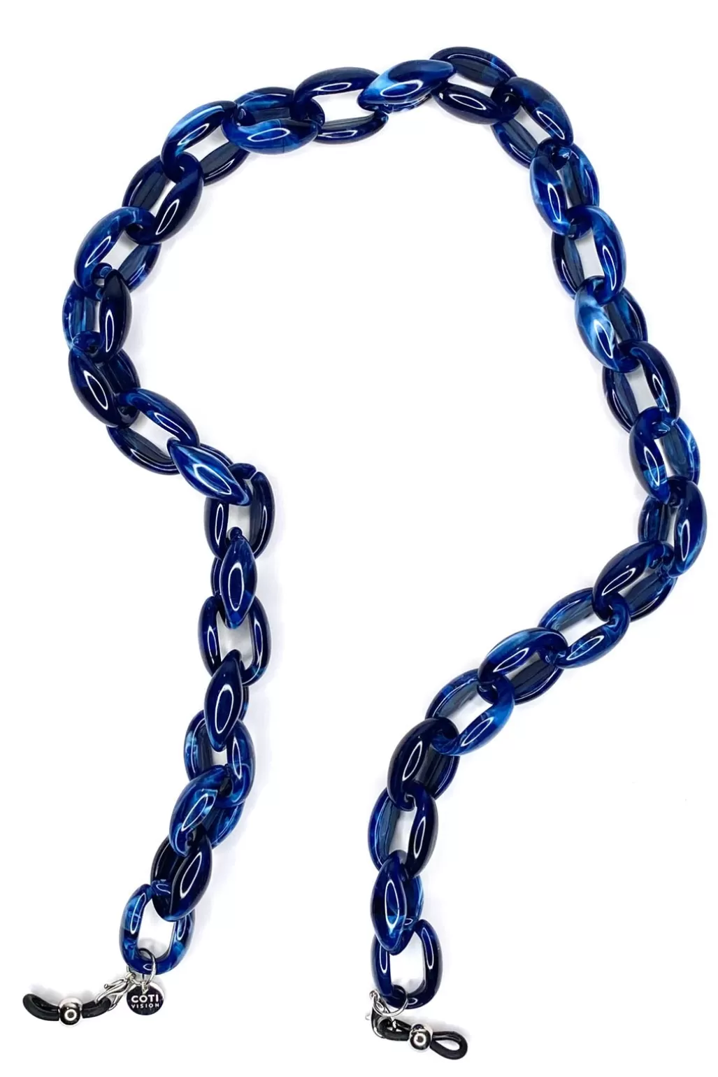 Coti Vision Whitby Blueberry Blue Glasses Chain